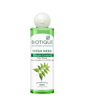 Picture of BIOTIQUE FACE WASH FRESH NEEM (PUMP)