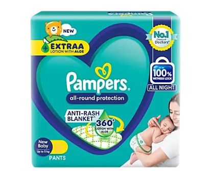 Picture of PAMPERS DIAPERS NB